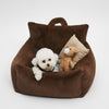 LE SIEGE AUTO MINK CHOCOLAT by Louisdog