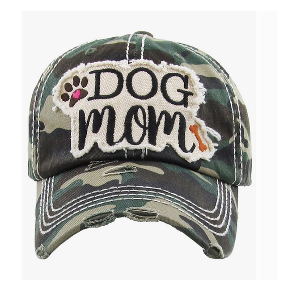 LA CASQUETTE "DOG MOM" CAMOUFLAGE