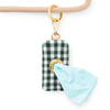 LE POOP BAG VICHY VERT