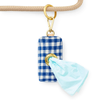 LE POOP BAG VICHY BLEU