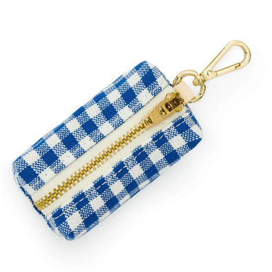 LE POOP BAG VICHY BLEU