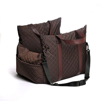 LE SIEGE AUTO WATERPROOF CHOCOLAT QUILT