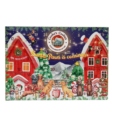 LE CALENDRIER DE L'AVENT SANTA PAWS