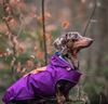 L' ANORAK AUBERGINE/ORANGE