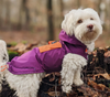 L' ANORAK BORDEAUX/ORANGE