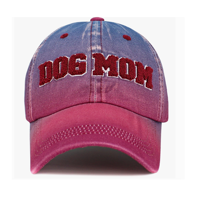 LA CASQUETTE "DOG MOM" OMBRE MAUVE