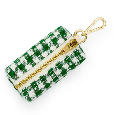 LE POOP BAG VICHY VERT