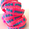 BRACELET "DOG MOM" PINK/BLEU