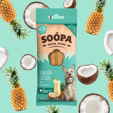 DENTAL STICKS PAWNA COLADA <br>  Soopa