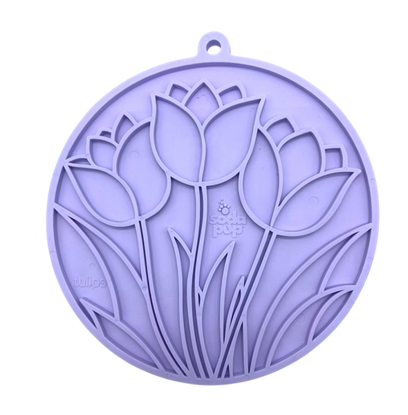 TAPIS DE LECHAGE FLEURS DE LOTUS VIOLETTE