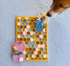 MINI TAPIS DE LECHAGE NID D'ABEILLES