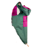 L' ANORAK VERT/HOT PINK