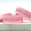 BRACELET "DOG MOM" ROSE CLAIR
