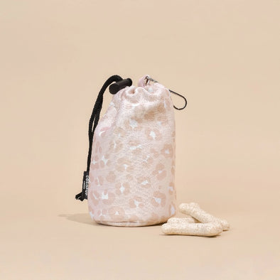 SAC A GOURMANDISES LEOPARD ECRU