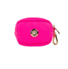 LE POOP BAG SIMILI CUIR HOT PINK