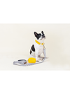 LE POOP BAG SIMILI CUIR JAUNE
