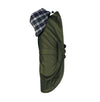LE PONCHO VERT OLIVE + ECOSSAIS