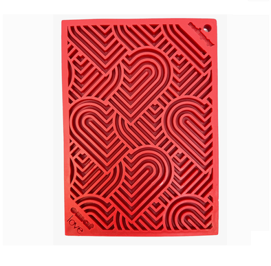 MINI TAPIS DE LECHAGE COEUR