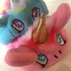 BONNET LICORNE ROSE & BLEU <br> pour petits, moyens et grands chiens!