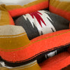 LE TULUM <br> Orange - Ocre - Gris - Blanc