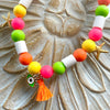 COLLIER PLAYA <br> perles en céramique EM anti-tiques