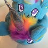 BONNET LICORNE ROSE & BLEU <br> pour petits, moyens et grands chiens!