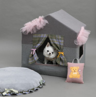 LA CABANA en TWEED by Louisdog <br> Collection Hiver 2021