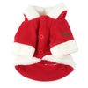 LE MANTEAU DU PERE NOEL <br> fermeture boutons