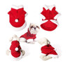 LE MANTEAU DU PERE NOEL <br> fermeture boutons