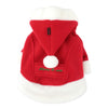 LE MANTEAU DU PERE NOEL <br> fermeture boutons
