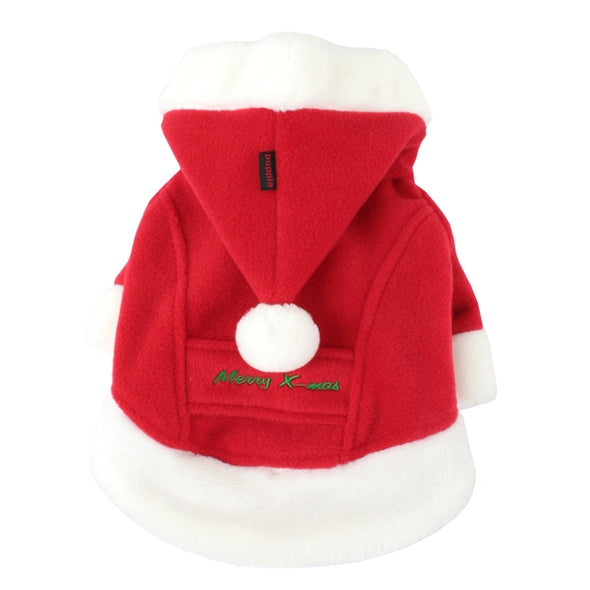 LE MANTEAU DU PERE NOEL <br> fermeture boutons