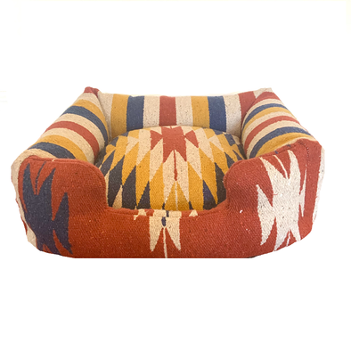 LE TIJUANA <br> Rouille - Safran - Bleu - Beige