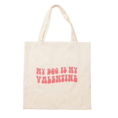 LE CABAS "MY DOG IS MY VALENTINE"