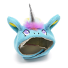 BONNET LICORNE ROSE & BLEU <br> pour petits, moyens et grands chiens!