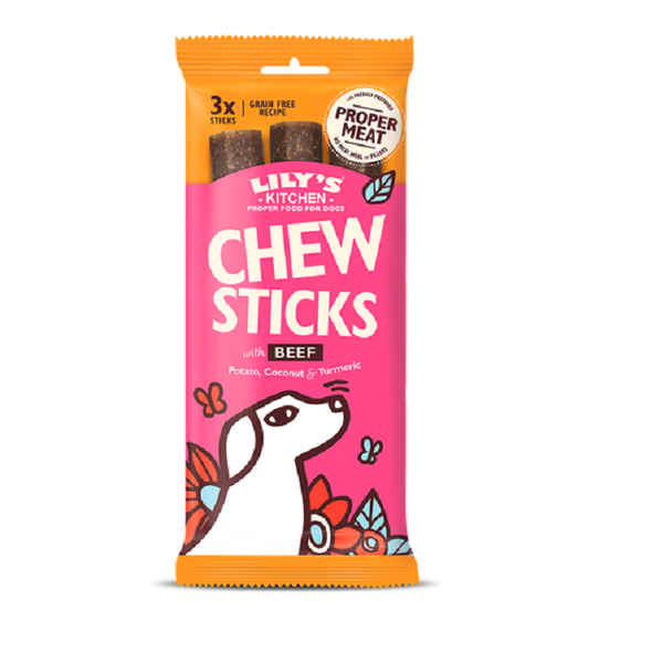 CHEW STICKS / BOEUF <br> Lily's Kitchen