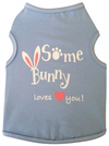 T-SHIRT "Some Bunny Loves You" <br> rose ou bleu ciel