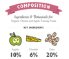 TRAINING TREATS / CHEESE & APPLE <br> Lily's Kitchen