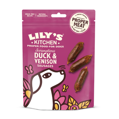 DUCK SAUSAGE / CANARD <br> Lily's Kitchen
