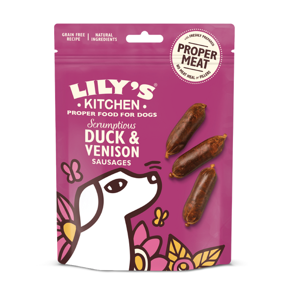 DUCK SAUSAGE / CANARD <br> Lily's Kitchen