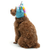 BONNET LICORNE ROSE & BLEU <br> pour petits, moyens et grands chiens!